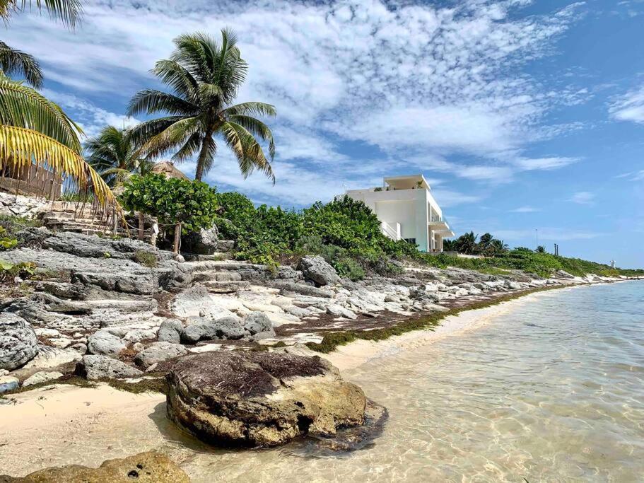 El Meco Beachfront & Private Pool Villa By Casa Paraiso Cancún Exteriör bild