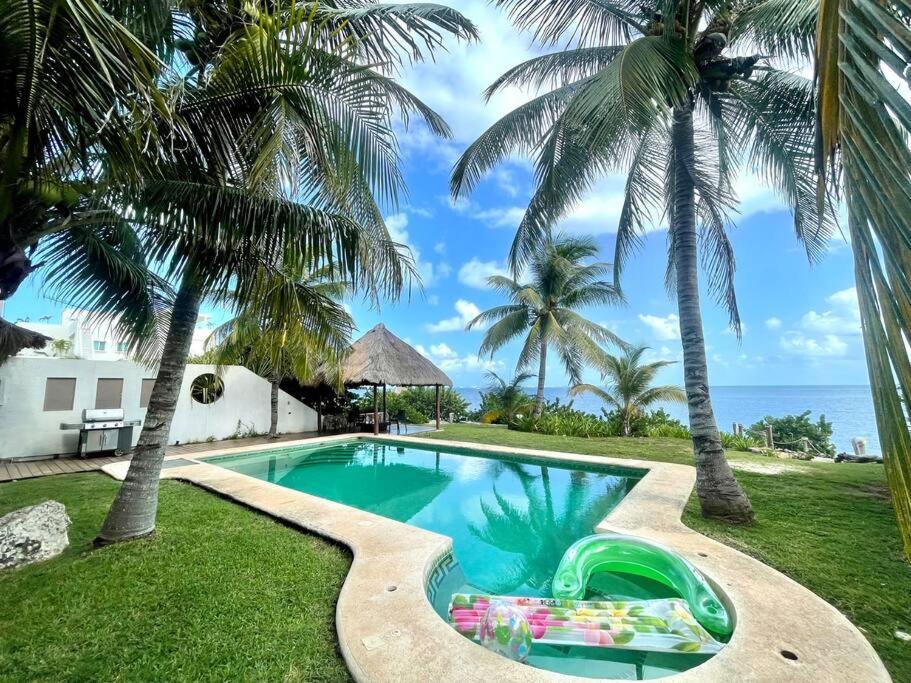 El Meco Beachfront & Private Pool Villa By Casa Paraiso Cancún Exteriör bild