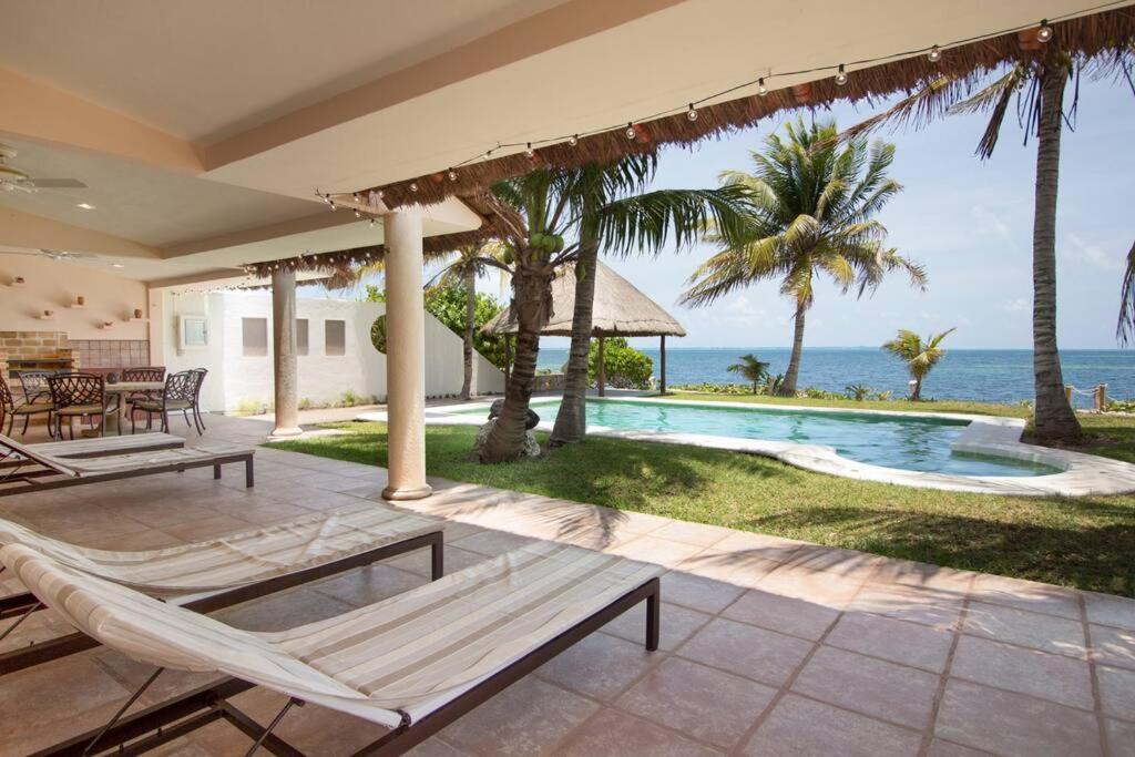 El Meco Beachfront & Private Pool Villa By Casa Paraiso Cancún Exteriör bild